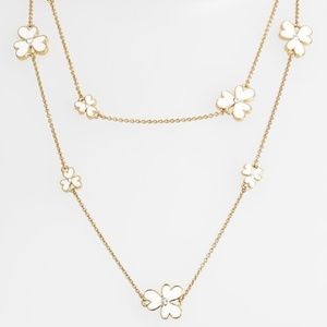 Kate Spade Pansy Blossoms Floral Neclace